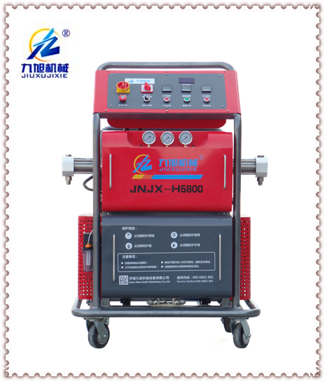 遼寧聚脲噴涂機 小型輕便節(jié)省原料(圖1) H5800型立式儲罐聚脲施工機器